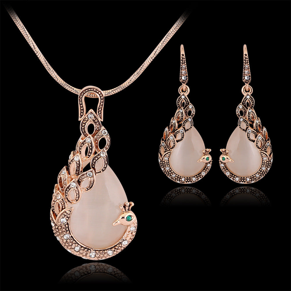 Peacock Jewelry Set| Unique Design By Artika