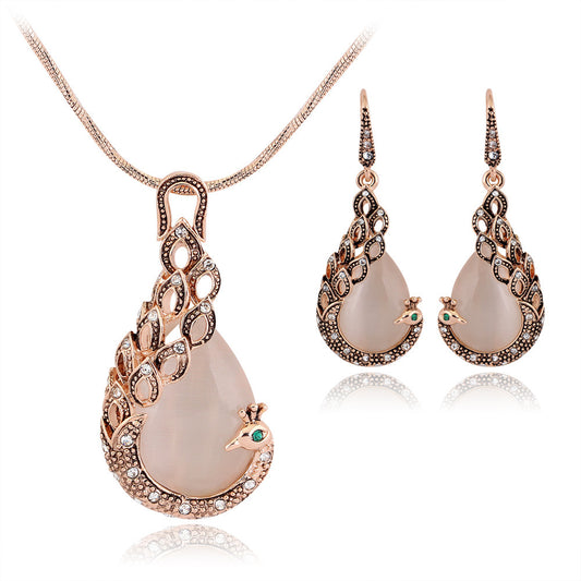 Peacock Jewelry Set| Unique Design By Artika